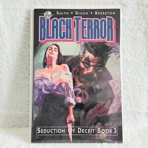 3/$25 NM/M 1990 The Black Terror Book 3 Graphic Novel by Eclipse Comics!!